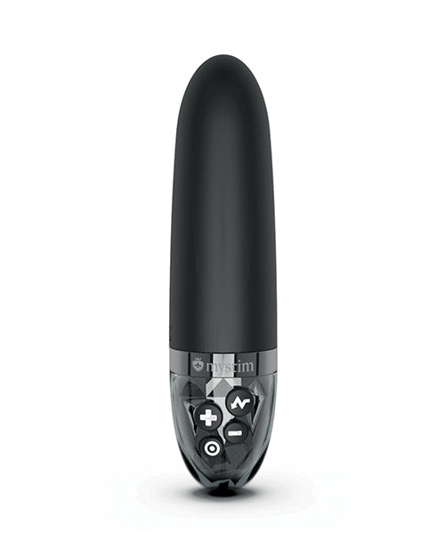 Mystim Sleak Freak eStim Straight Vibrator - Black - The Happy Wife Mystim Sleak Freak eStim Straight Vibrator - Black - The Happy Wife