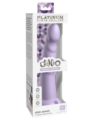 Dillio Platinum - Slim Seven 7 Inch Dildo