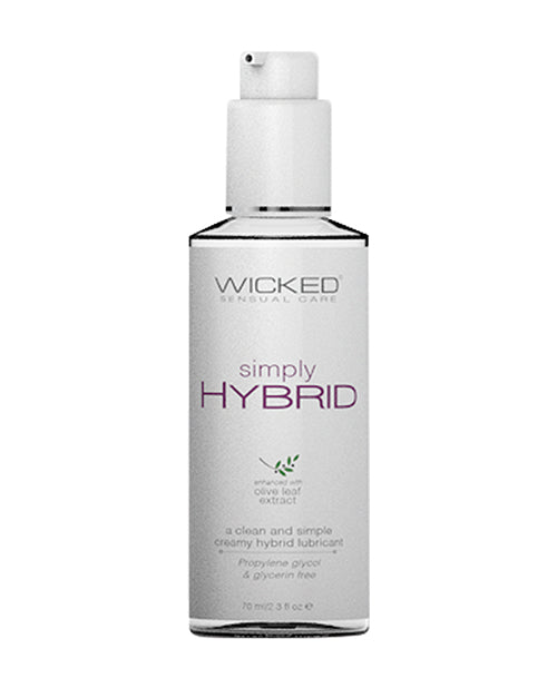 Wicked Sensual Care Simply Hybrid Lubricant 2 oz