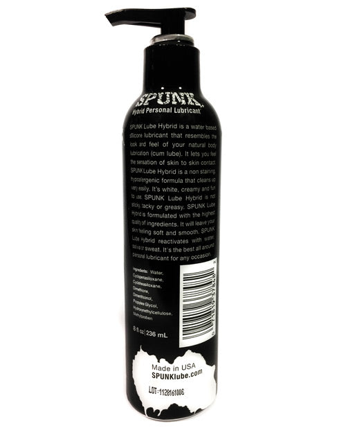 SPUNK Lube Hybrid – Cum-Like Hybrid Lube 2 oz - 16 oz