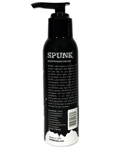 SPUNK Lube Hybrid – Cum-Like Hybrid Lube 2 oz - 16 oz