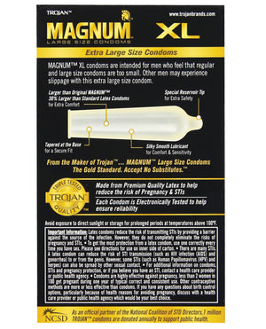 Trojan Magnum XL - Pack Of 3 & 12