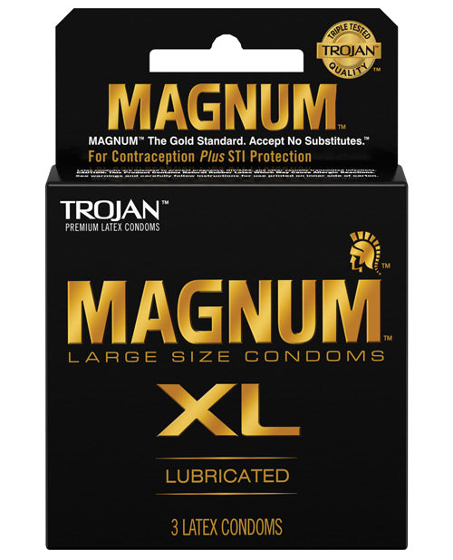 Trojan Magnum XL - Pack Of 3 & 12