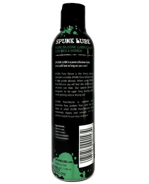 Spunk Pure Silicone Lube 2 Oz - 16 Oz Bottles