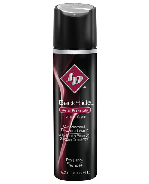 ID BackSlide – Silicone-Based Anal Lube with Muscle-Relaxing Botanicals 2 oz - 4 oz