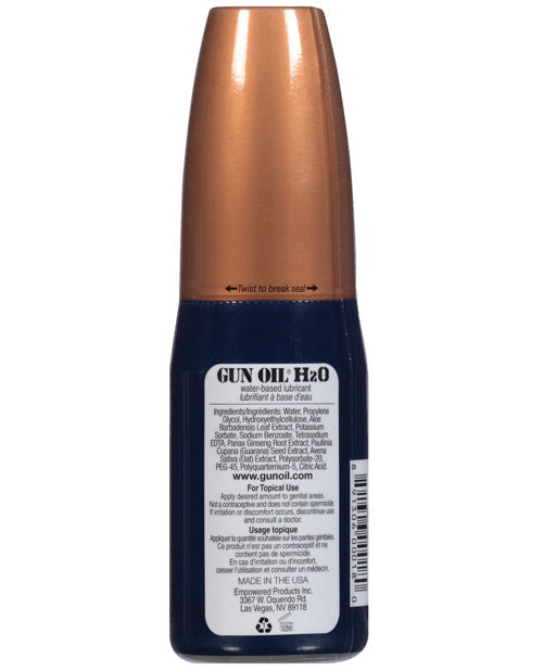 Gun Oil H2O – Long-Lasting Water-Based Lube 2 oz - 8 oz