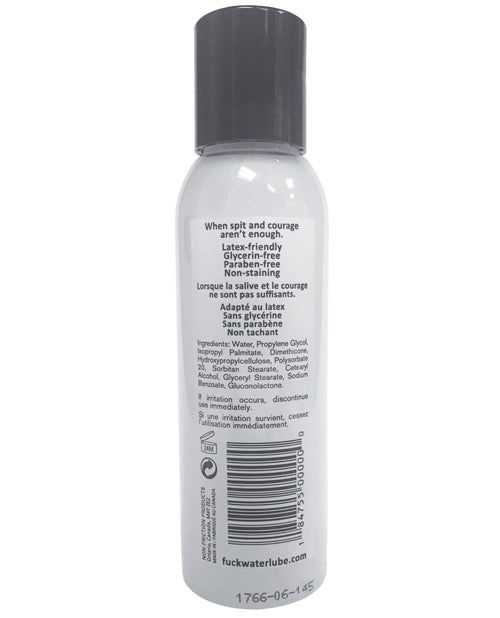 Fuck Water H20 Lubricant 2 oz - 16 oz