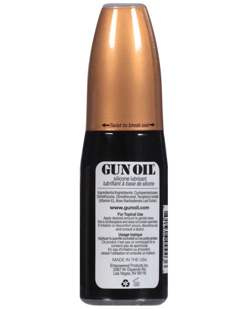 Gun Oil Silicone Lubricant 2 Oz & 4 Oz Bottles