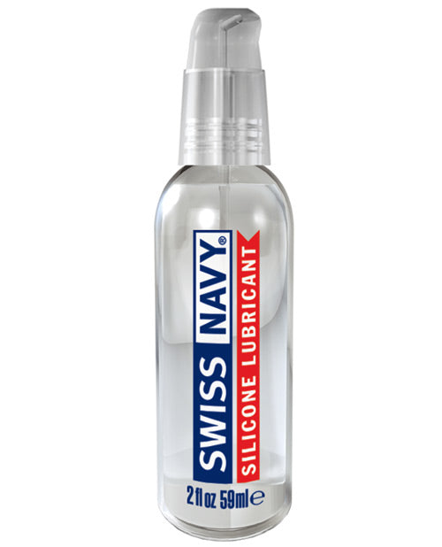 Swiss Navy Lube Silicone 2 Oz & 8 Oz  Pump Bottles