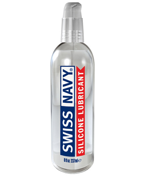 Swiss Navy Lube Silicone 2 Oz & 8 Oz  Pump Bottles