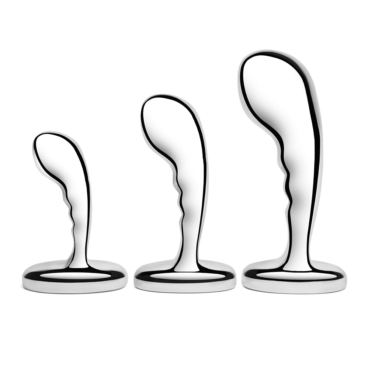 B-Vibe Stainless Steel P-Spot Training Set - The Happy Wife™