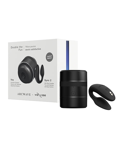 Arcwave Voy / We-Vibe Sync 2 Double The Fun Pair - Couples Kit