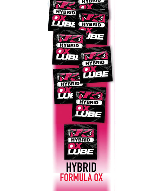 Ox Balls OXLube Formula-OX Hybrid Tear Packs - Pack of 50 Sachets - Single Use