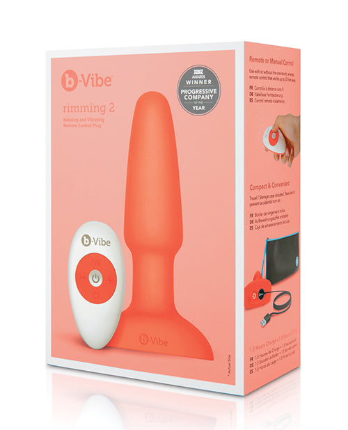 B-Vibe Rimming Vibrating Plug 2