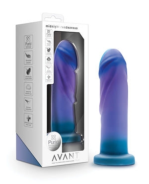 Blush Avant Midnight Rendezvous 7.5 Inch Silicone Dildo