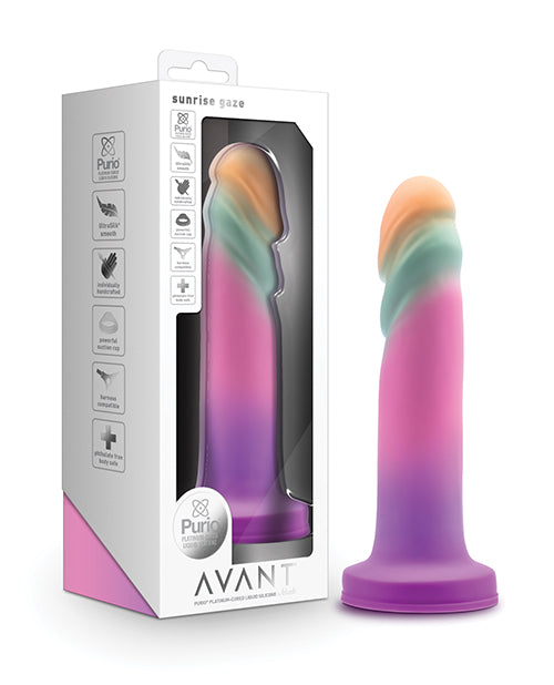 Blush Avant Sunrise Gaze 7.5 Inch Silicone Dildo