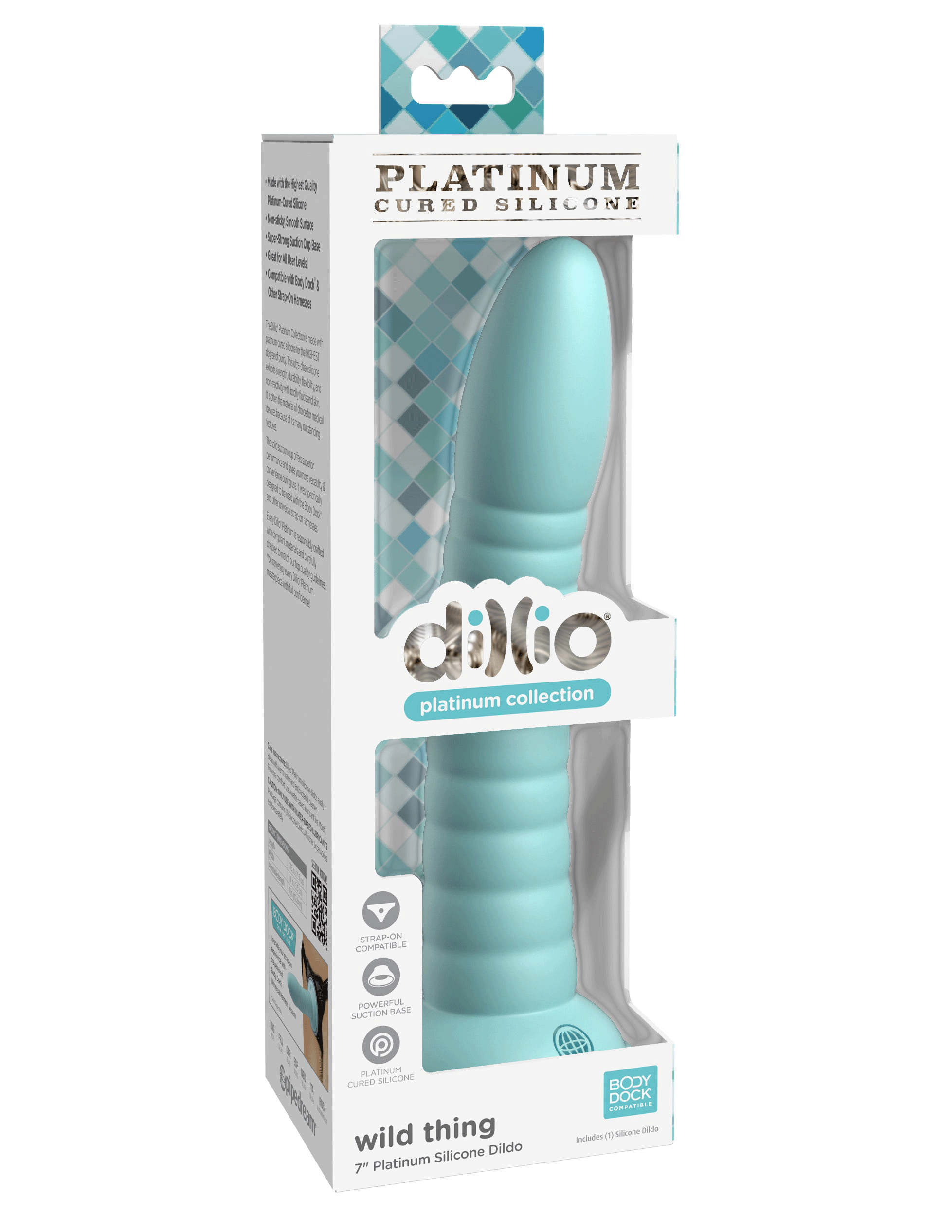 Dillio Platinum - Wild Thing 7 Inch Dildo