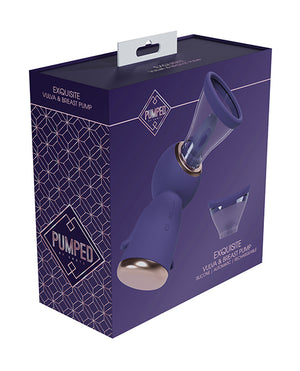 Shots Pumped & Licked: Rechargeable Suction Pussy & Breast Pump With Licker