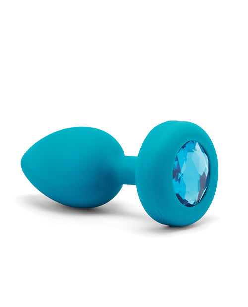 B-vibe Remote Control Vibrating Jeweled Butt Plugs