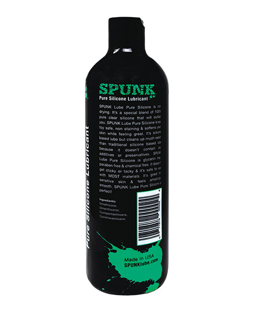 Spunk Pure Silicone Lube 2 Oz - 16 Oz Bottles