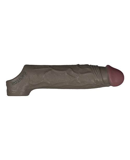 Shaft Flexskin Liquid Silicone 8 Inch Vibrating Penis Sleeve