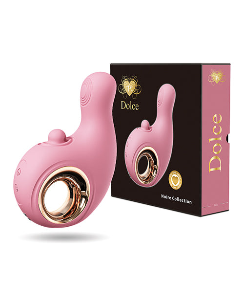 Dolce Dual Action Tapping Vibrator - Pink