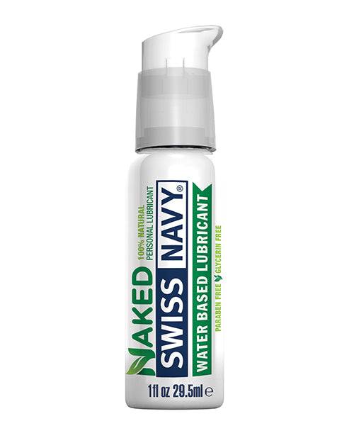 Swiss Navy Naked All Natural Hypoallergenic Lubricant 1 oz - 4 oz