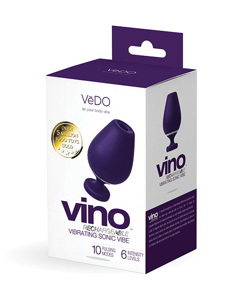 Vedo Vino Rechargeable Sonic Vibe - The Happy Wife Vedo Vino Rechargeable Sonic Vibe - The Happy Wife
