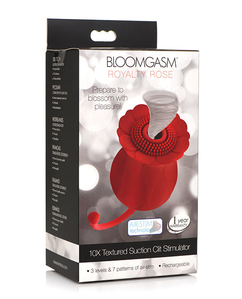Inmi Bloomgasm Royalty Rose 10X Suction & Clit Stimulator