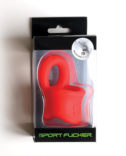 Sport Fucker Silicone Ball Stretching Penis Ring