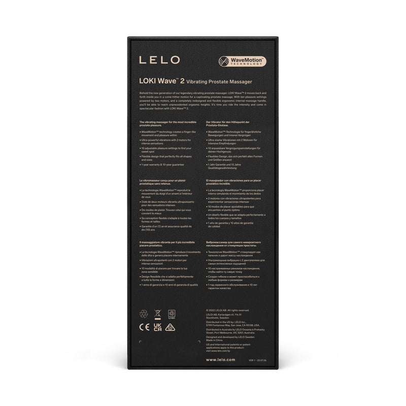 Lelo Loki Wave 2 Rabbit Vibrator