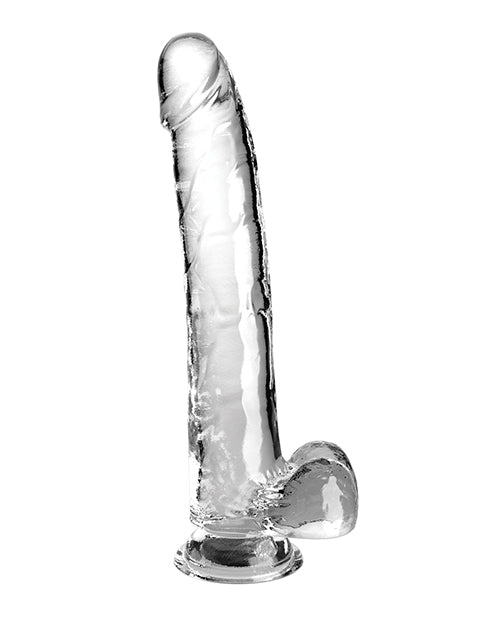 King Cock Clear 6 - 11 Inch Dildos W/balls