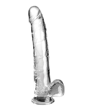 King Cock Clear 6 - 11 Inch Dildos W/balls