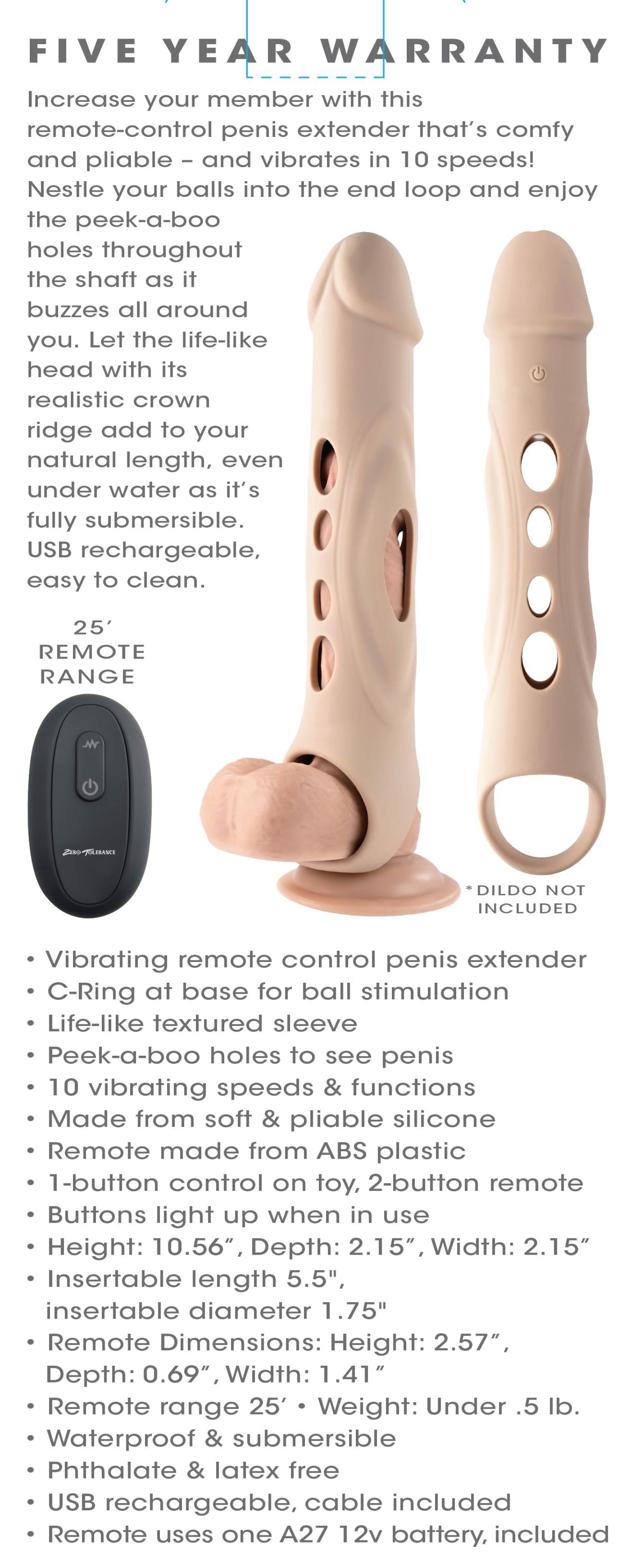 Big Boy Vibrating Penis Extender