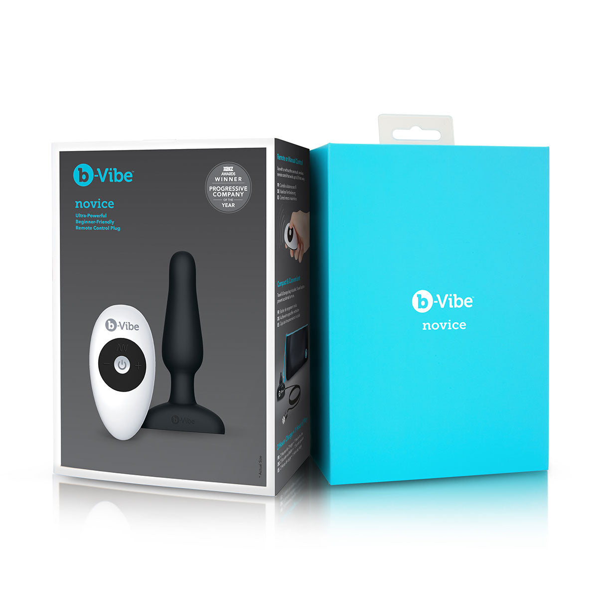 B-Vibe Novice Vibrating Butt Plug