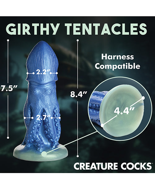 Creature Cocks Fantasy Cocktopus Octopus 8.4 × 2.7 Inch Girthy  Silicone Dildo