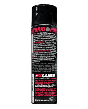 Ox Balls Oxlube Formula-ox Hybrid Silicone/Water 4 oz - 8.5 oz