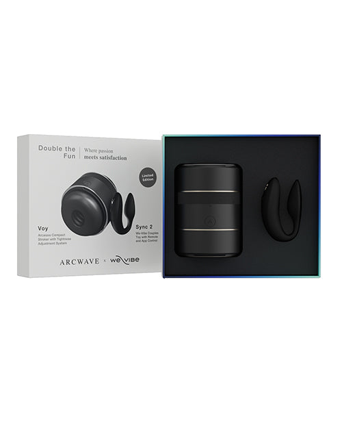 Arcwave Voy / We-Vibe Sync 2 Double The Fun Pair - Couples Kit