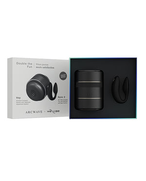 Arcwave Voy / We-Vibe Sync 2 Double The Fun Pair - Couples Kit