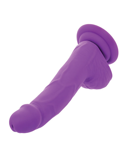 Silicone Studs Neon 8 Inch Dildo