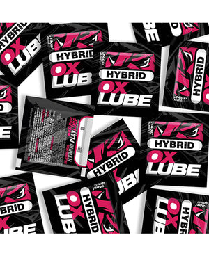 Ox Balls OXLube Formula-OX Hybrid Tear Packs - Pack of 50 Sachets - Single Use