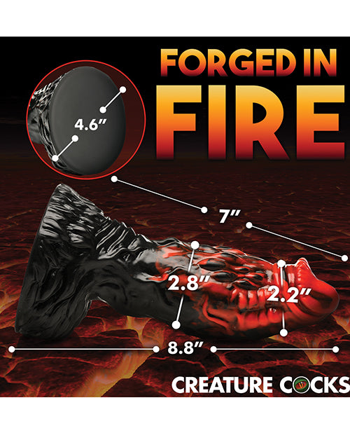 Creature Cocks Vulcan 8.75 x 8.75 Inch Silicone Dildo