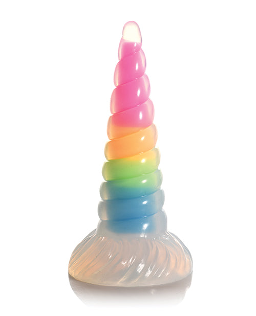 Creature Cocks Uni Glow in the Dark 8 Inch Silicone Dildo
