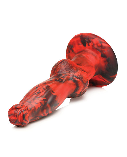 Creature Cocks ''The Wolf'' 8.75 x 8.25"  Inch Thrusting & Vibrating Silicone Dildo