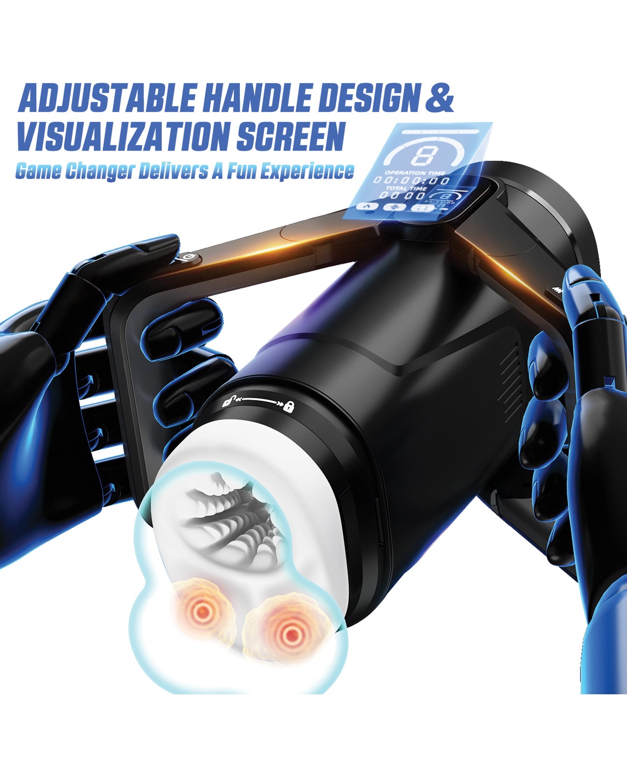 Cyberskin - The Wing Thrusting & Vibrating Masturbator