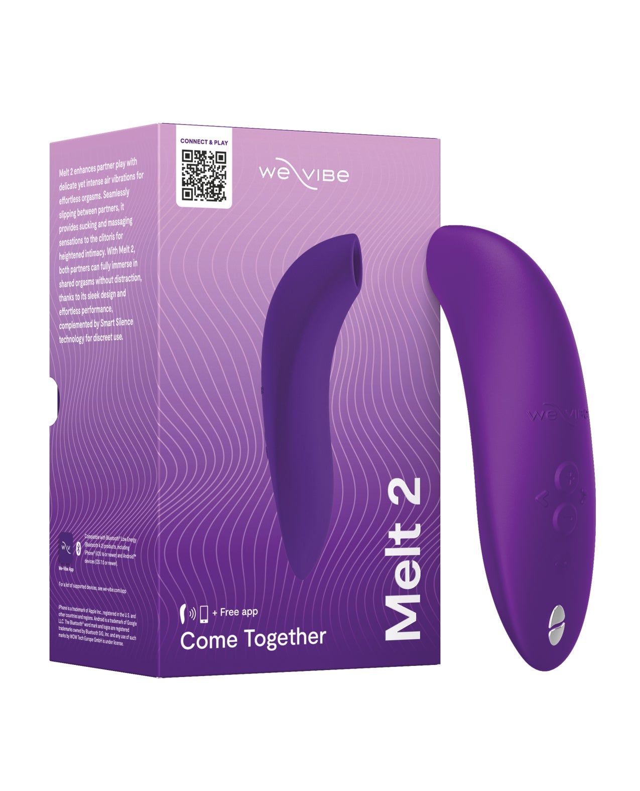 We-Vibe Melt 2 Purple App Controlled Clitoral Stimulator