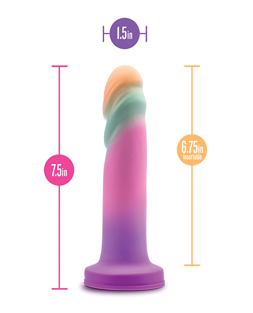 Blush Avant Sunrise Gaze 7.5 Inch Silicone Dildo