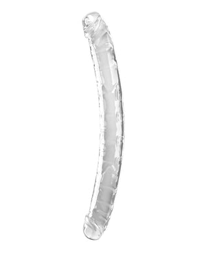 King Cock Clear 18 Inch Double Ended Dildo - Clear