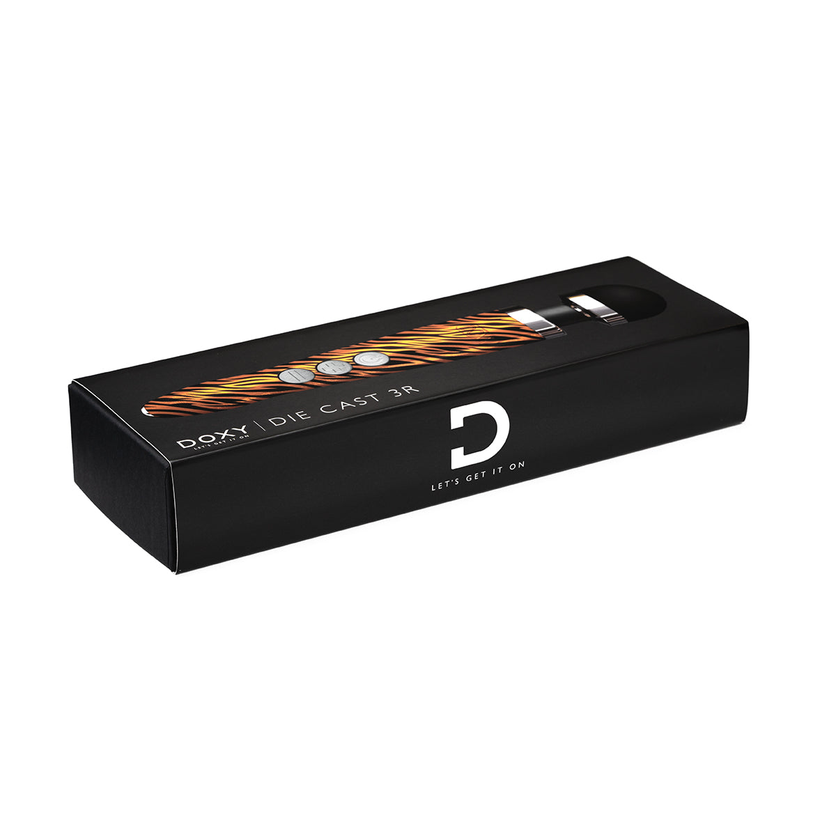 Doxy Die Cast 3R Wand Massager - Tiger
