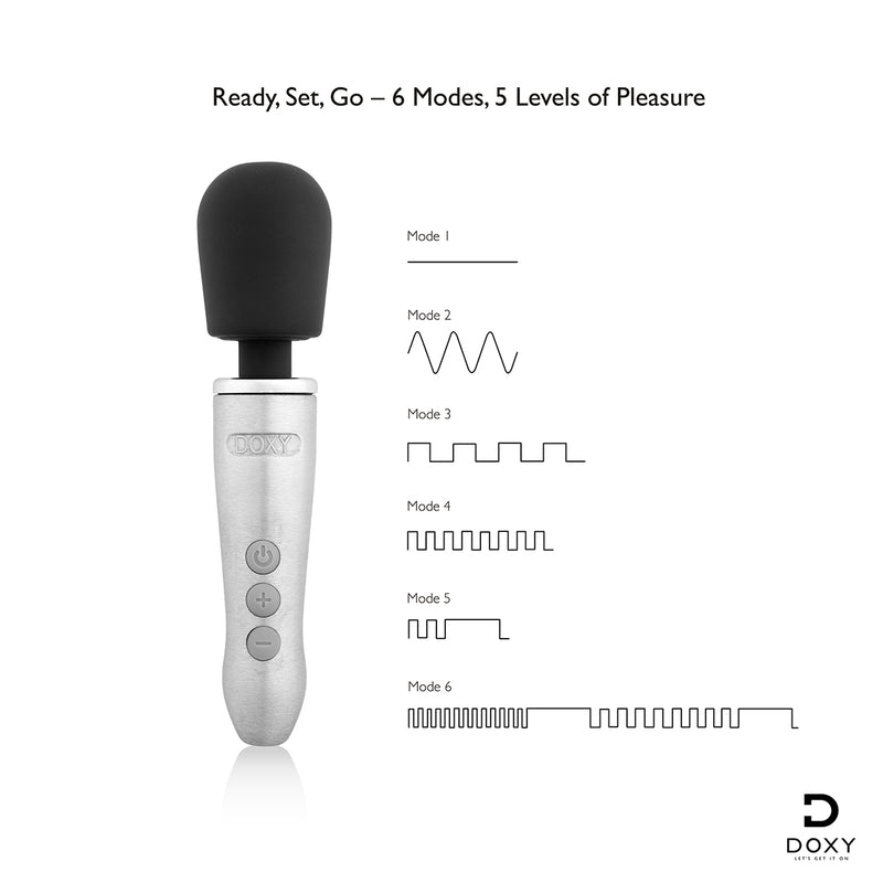 Doxy Go Travel-Sized Wand Massager